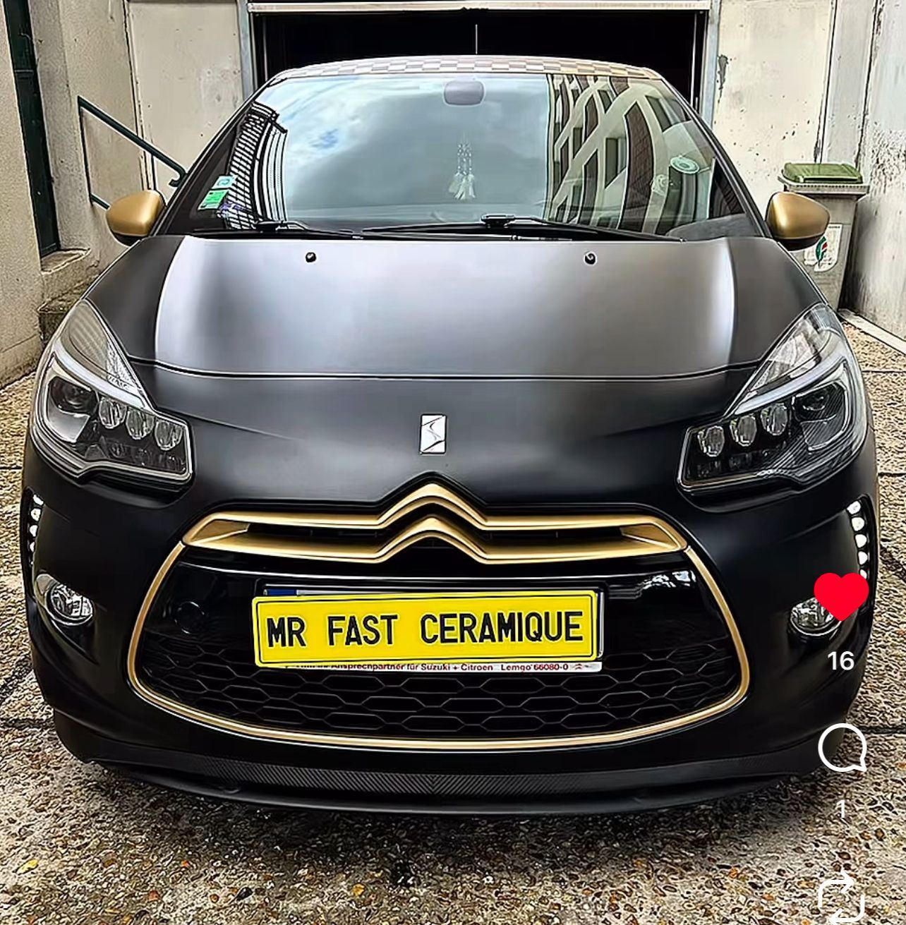 Céramique mat appliquée – carrosserie mate Val-de-Marne