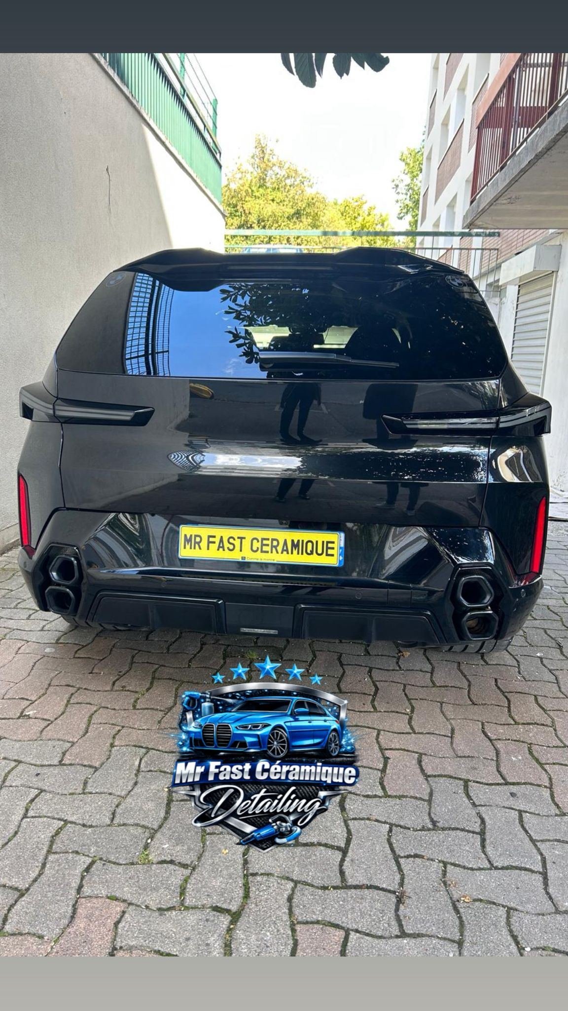 Polissage BMW XM – correction carrosserie – Mr Fast Céramique